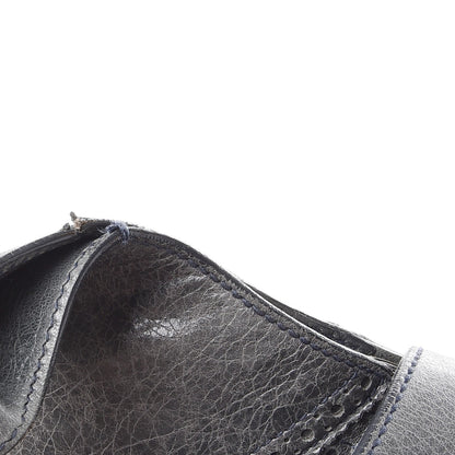 Balenciaga Agneau Giant Brogues Hardware Besace Hobo Storm 12 of 12