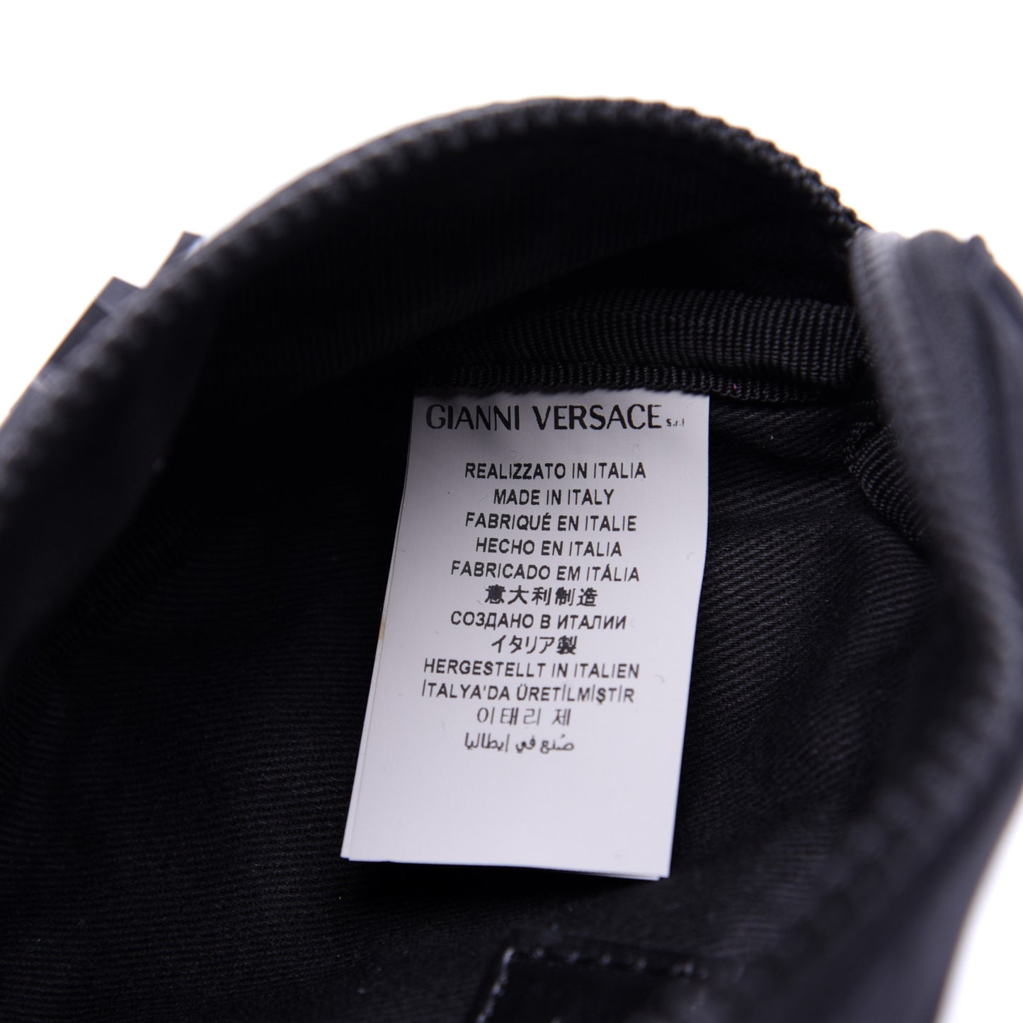 Nylon Logo Belt Bag Black