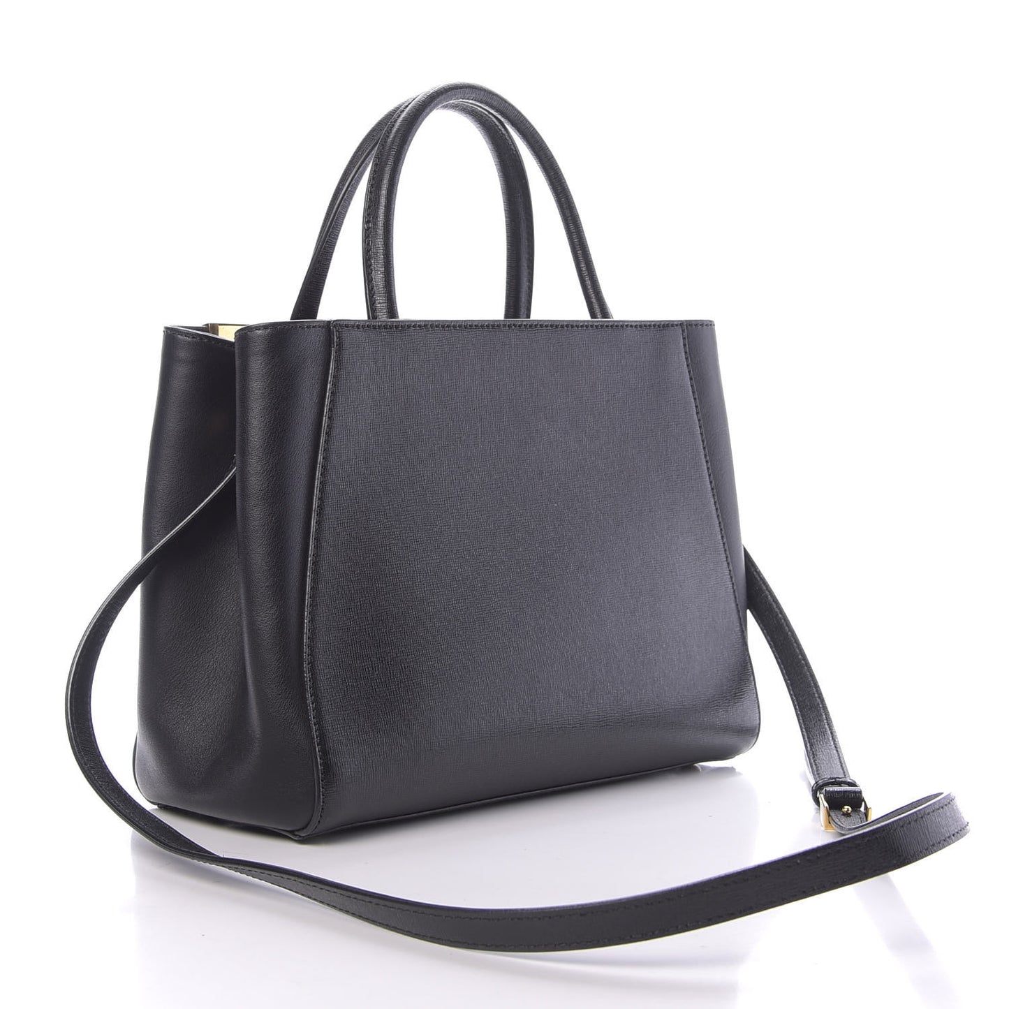 Vitello Elite Petite 2Jours Tote Black