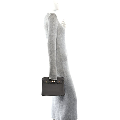 Hermes Togo Birkin 25 Etain 3 of 23