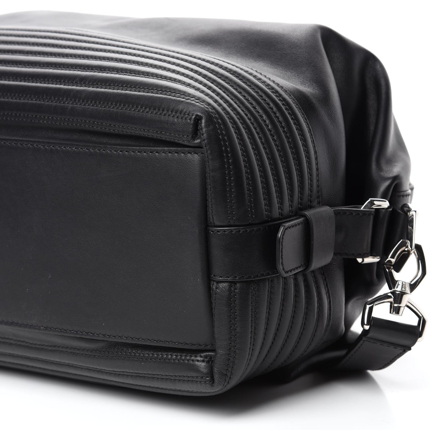 Calfskin Medium Biker Nightingale Black