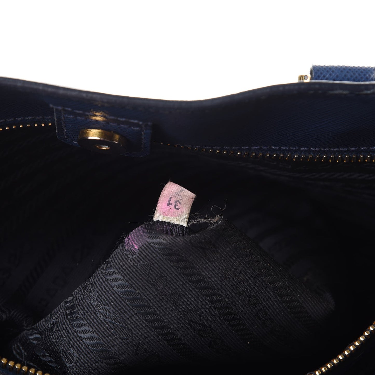 Saffiano Lux Large Tote Bluette