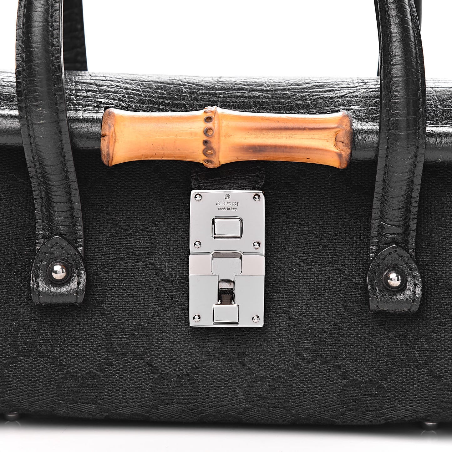 Monogram Small Bamboo Bullet Black