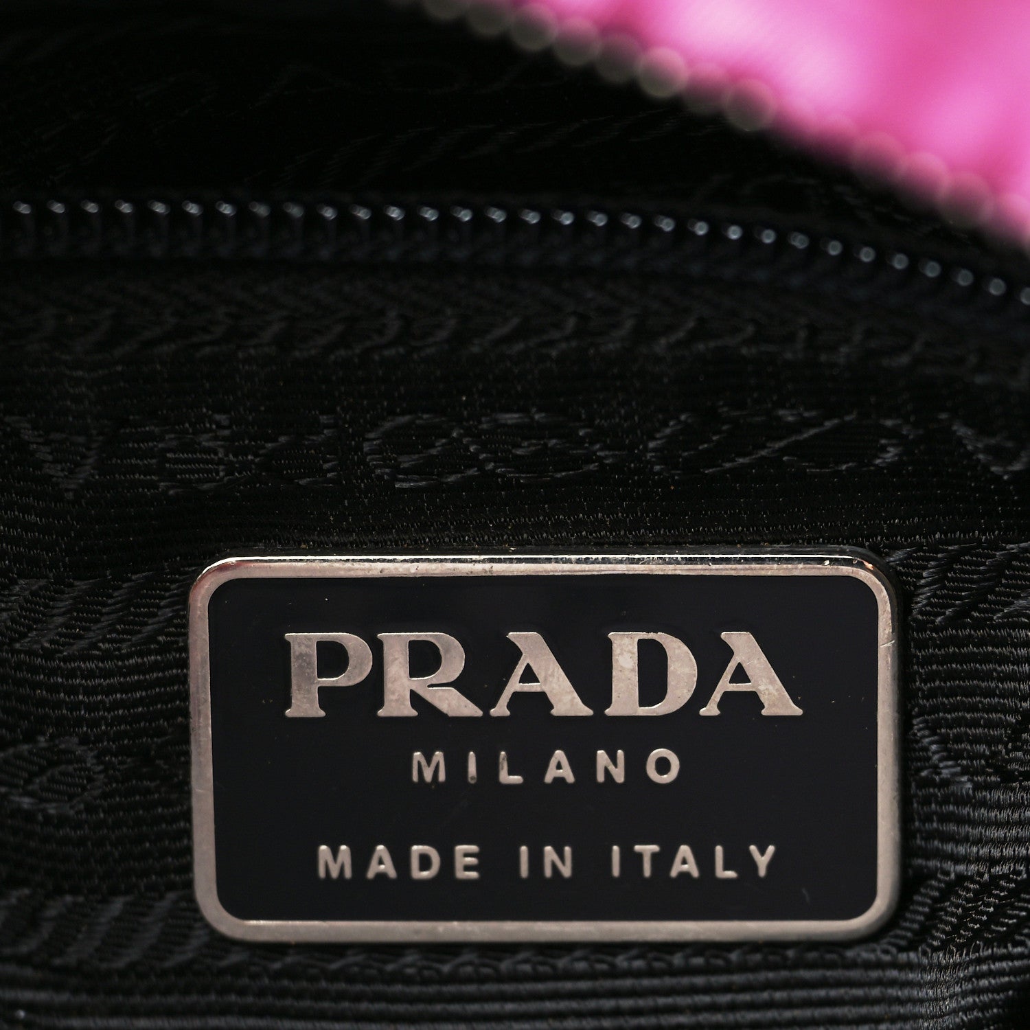 Prada Tessuto Nylon Quilted Shoulder Bag Begonia 5 of 11