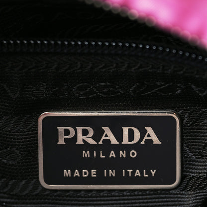 Prada Tessuto Nylon Quilted Shoulder Bag Begonia 5 of 11