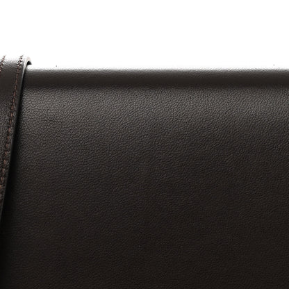 The Row Nappa Canteen Bag Dark Brown 7 of 11