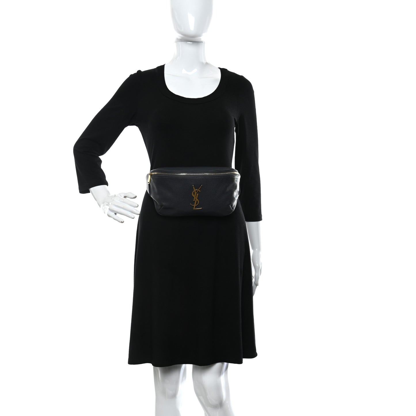Grain De Poudre Monogram Belt Bag Dark Smog