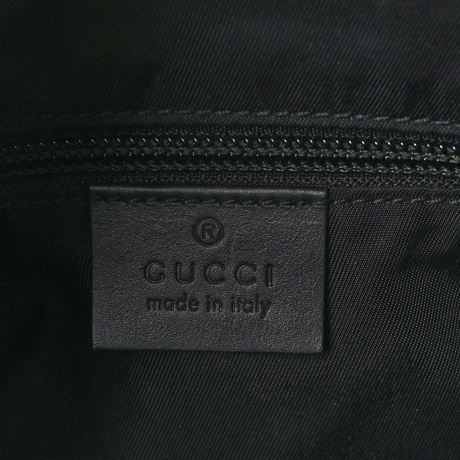 Gucci GG Supreme Monogram Web Messenger Bag Black 5 of 9