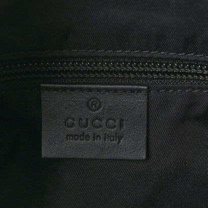 Gucci GG Supreme Monogram Web Messenger Bag Black 5 of 9