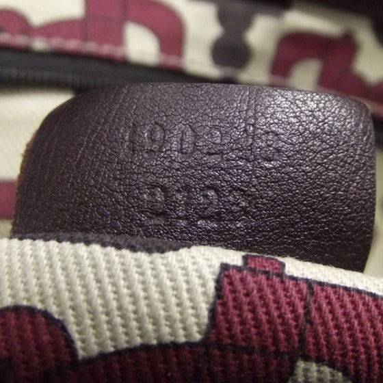 Guccissima D Gold Tote Chocolate