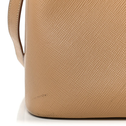 Prada Saffiano Cuir Medium Double Bag Noisette 13 of 16