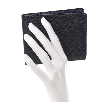 Louis Vuitton Taiga Multiple Wallet Blue Marine 2 of 7