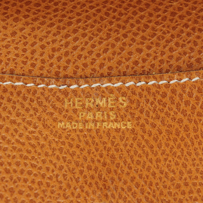 Hermes Courchevel Rio Clutch Gold 6 of 6