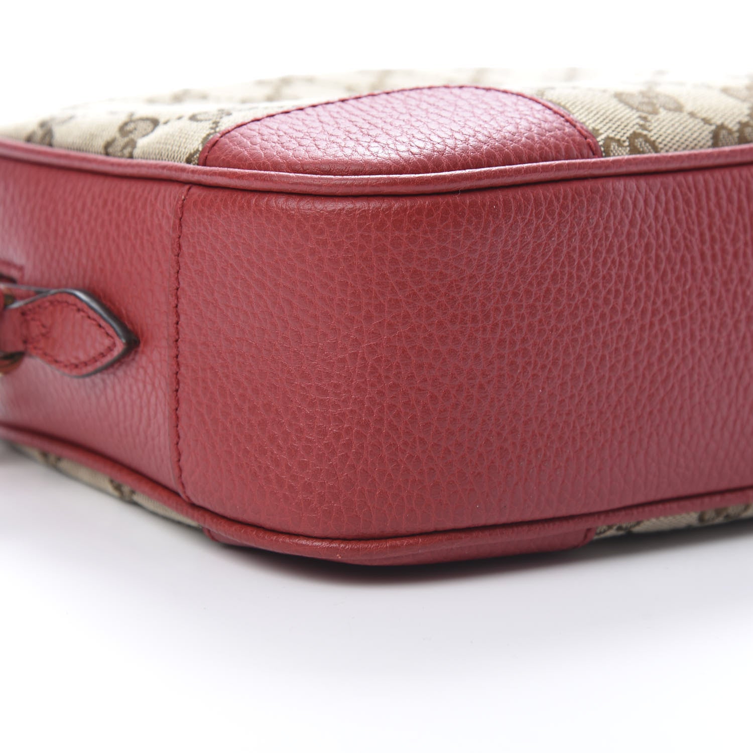 Gucci Monogram Mini Bree Messenger Bag Red 9 of 10