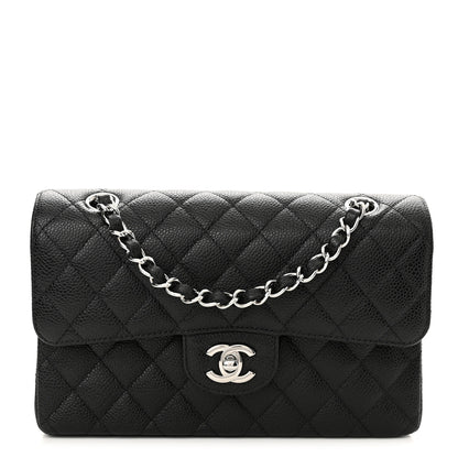 Chanel Caviar Quilted Small Double Flap Black 1 of 10