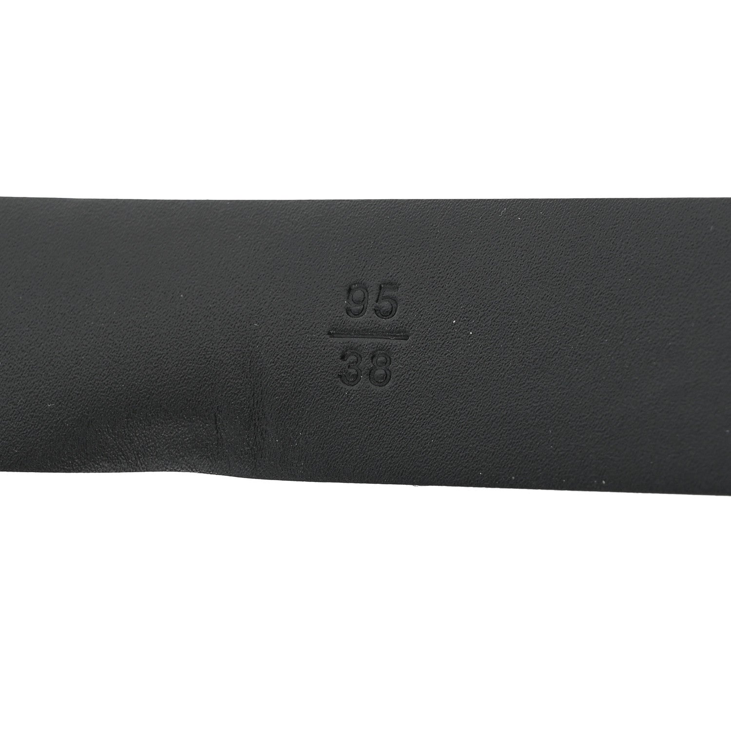 Chanel Calfskin Metal Enamel CC Belt 95 38 Black Golden 4 of 8