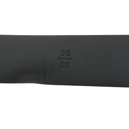 Chanel Calfskin Metal Enamel CC Belt 95 38 Black Golden 4 of 8