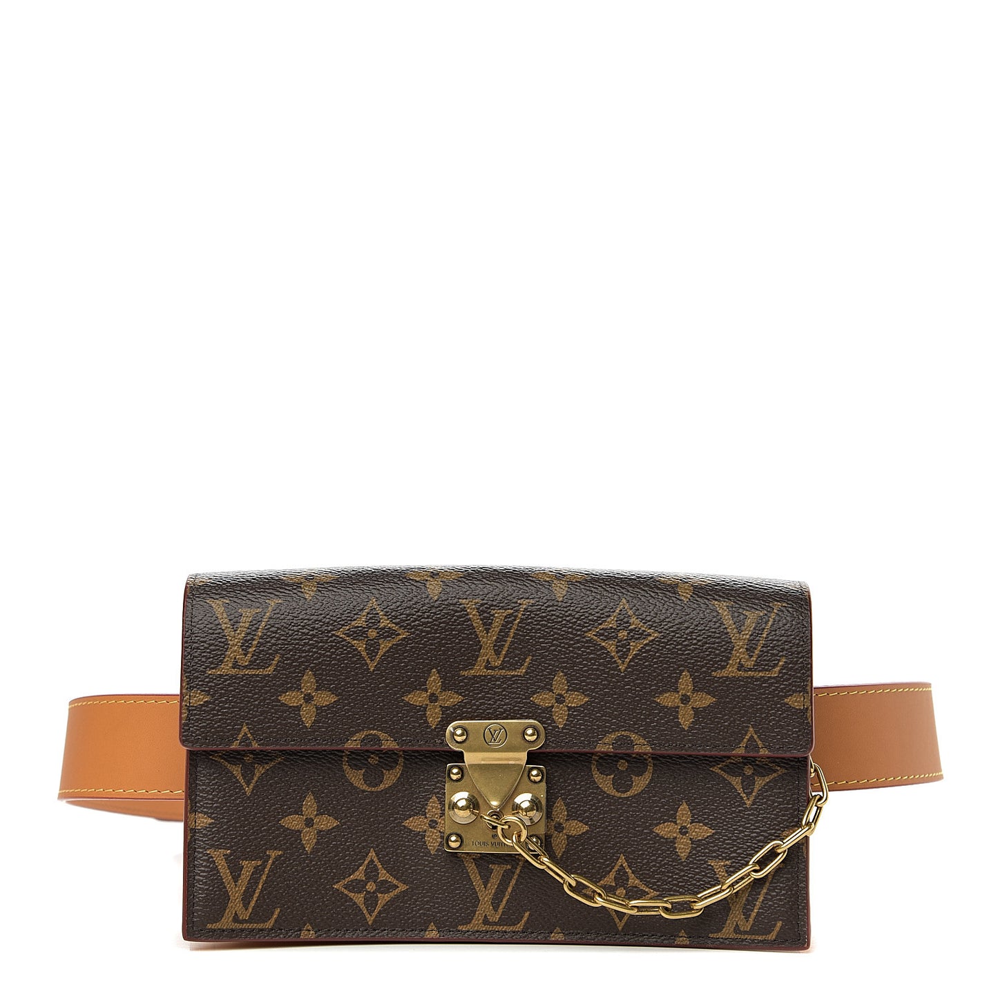 Monogram S Lock Belt Pouch MM