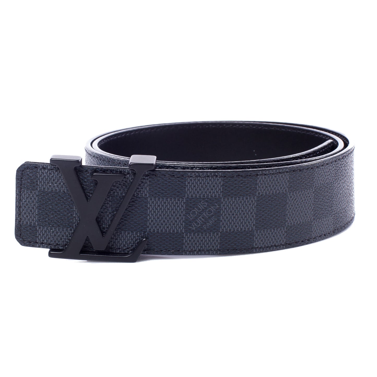 Damier Graphite LV Initiales Belt 85 34