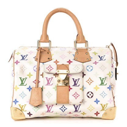 Louis Vuitton Monogram Multicolor Speedy 30 White 1 of 12