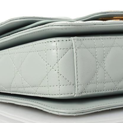 Christian Dior Lambskin Cannage Small Jolie Top Handle Bag Pistachio 9 of 11