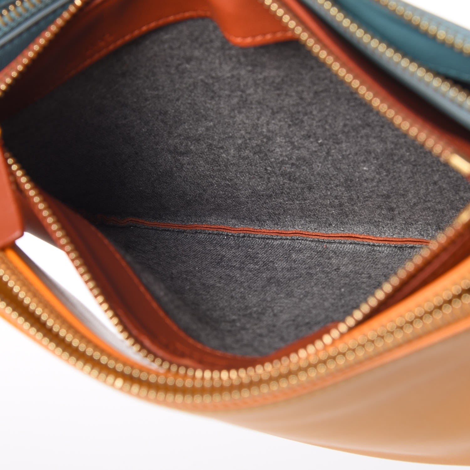 Celine Lambskin Small Multicolor Trio Crossbody Bag Antarctic 6 of 10