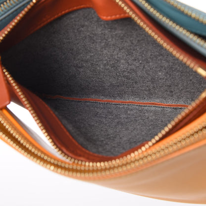Celine Lambskin Small Multicolor Trio Crossbody Bag Antarctic 6 of 10