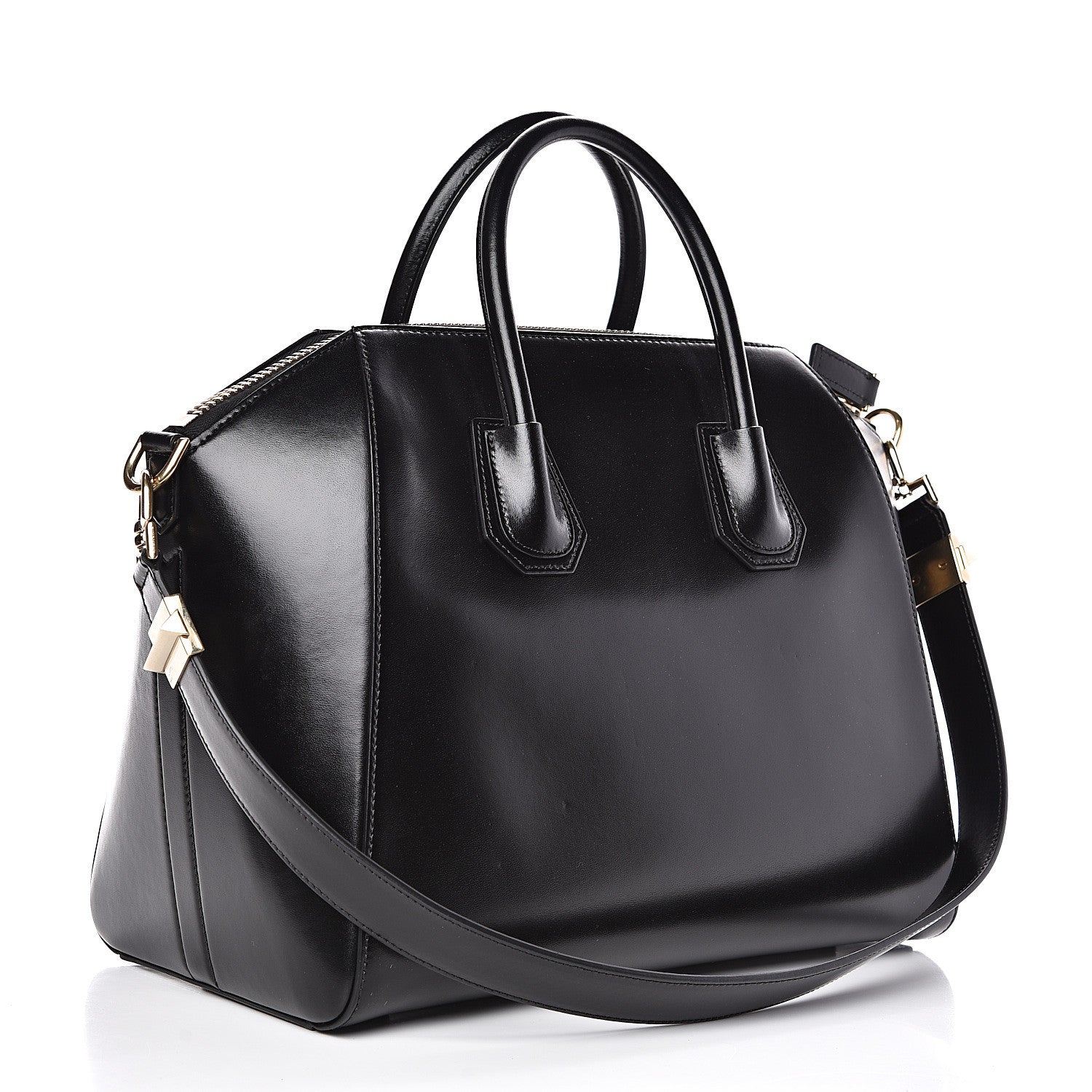 Givenchy Shiny Lord Calfskin Medium Antigona Black 3 of 12