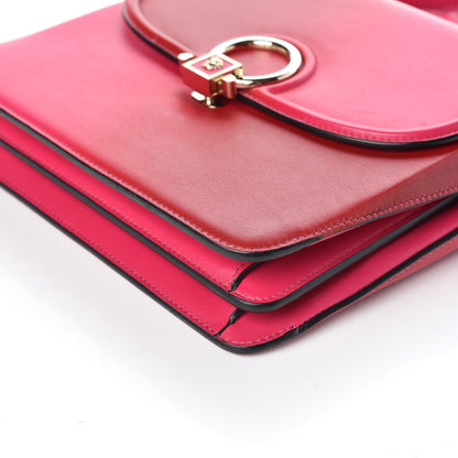 Versace Calfskin Medium DV One Satchel Pink Red 9 of 10