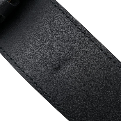 Gucci Calfskin Double G 40mm Belt 75 30 Black 3 of 8
