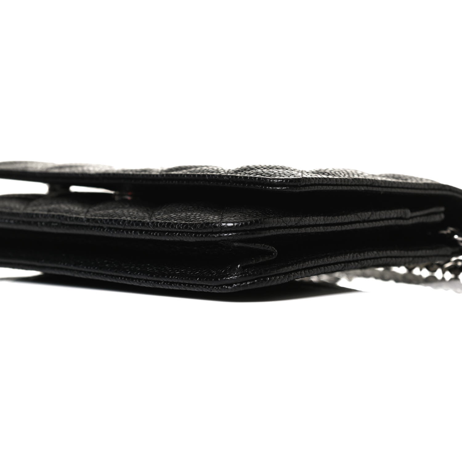 Chanel Caviar Quilted Wallet On Chain WOC Black 11 of 13