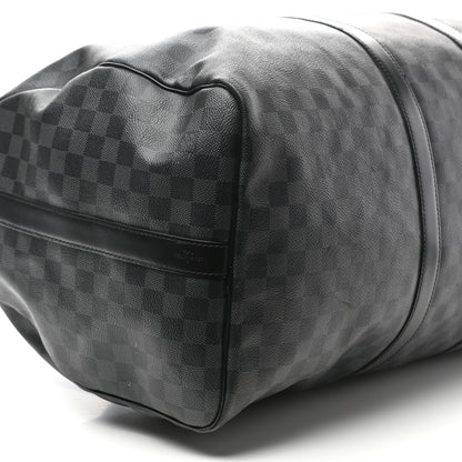 Louis Vuitton Damier Graphite Keepall Bandouliere 55 6 of 7