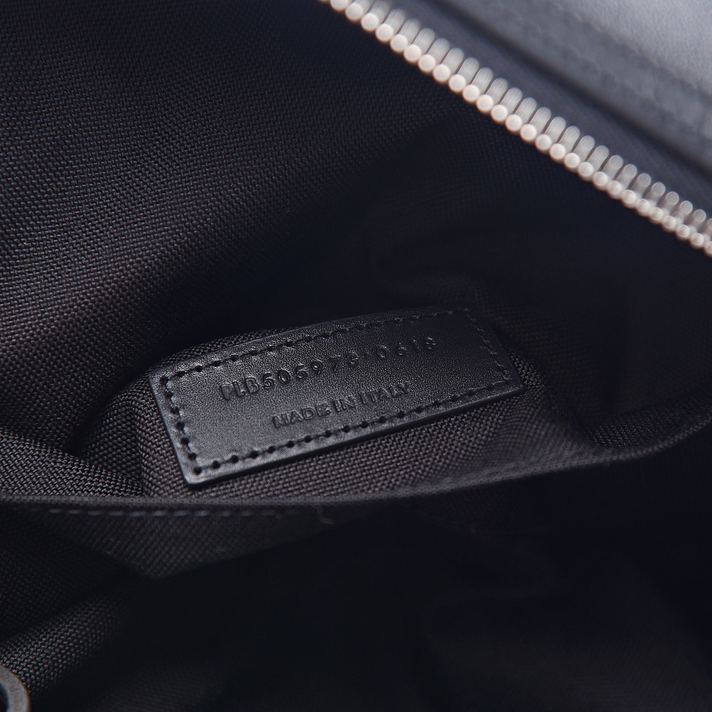 Calfskin City Belt Bag Black