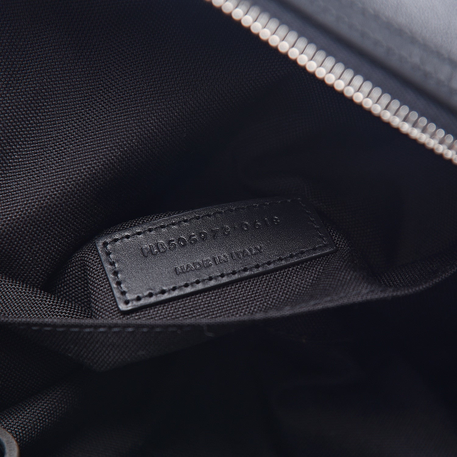 Saint Laurent Calfskin City Belt Bag Black 6 of 9