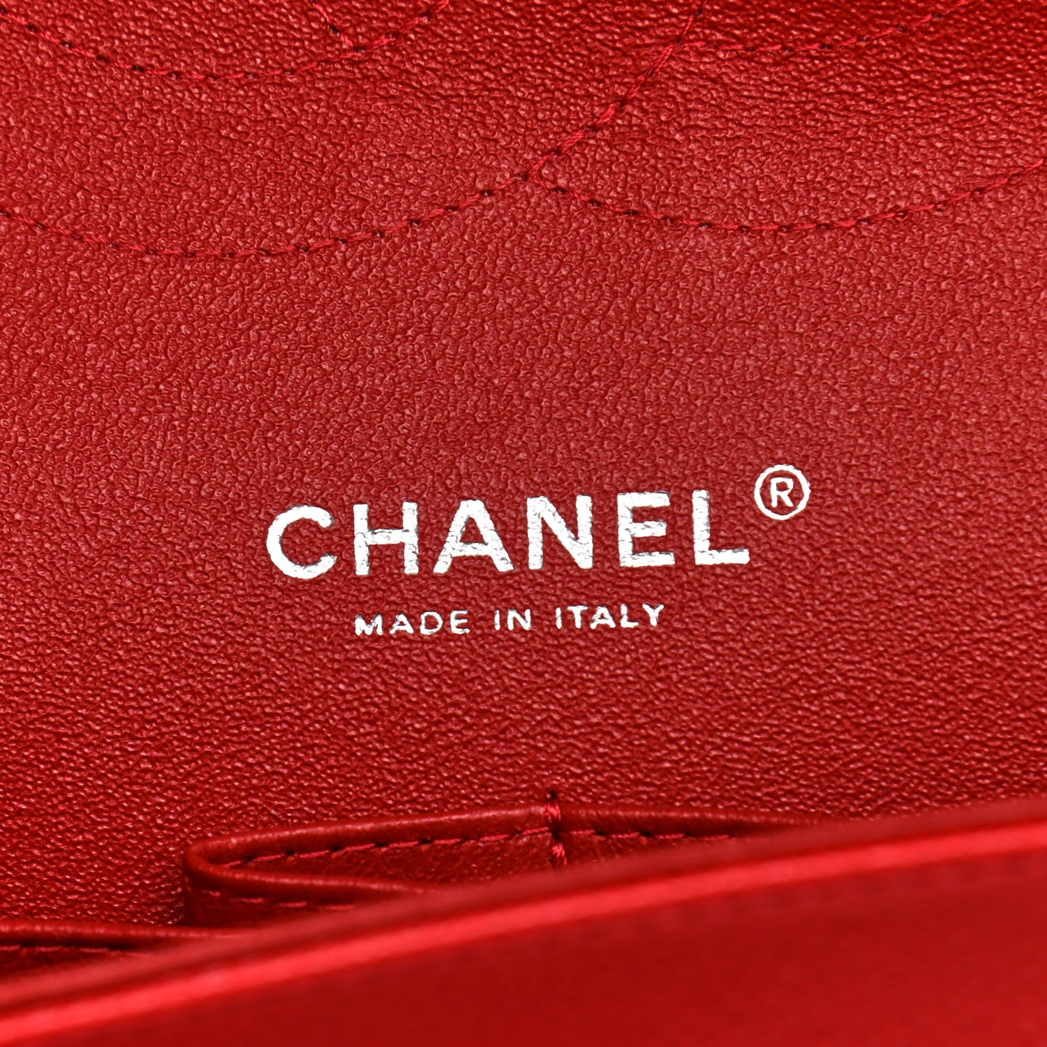Chanel Caviar Quilted Jumbo Double Flap Red 10 of 16