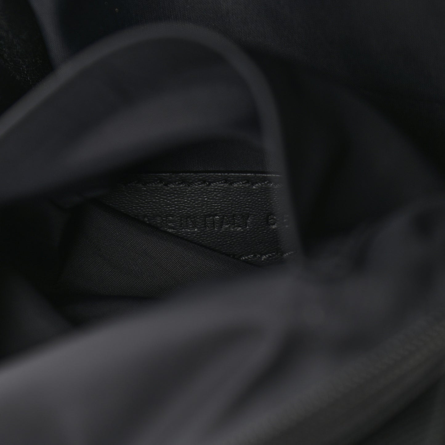 Recycled Casual Nylon Mini Oversized Backpack Black