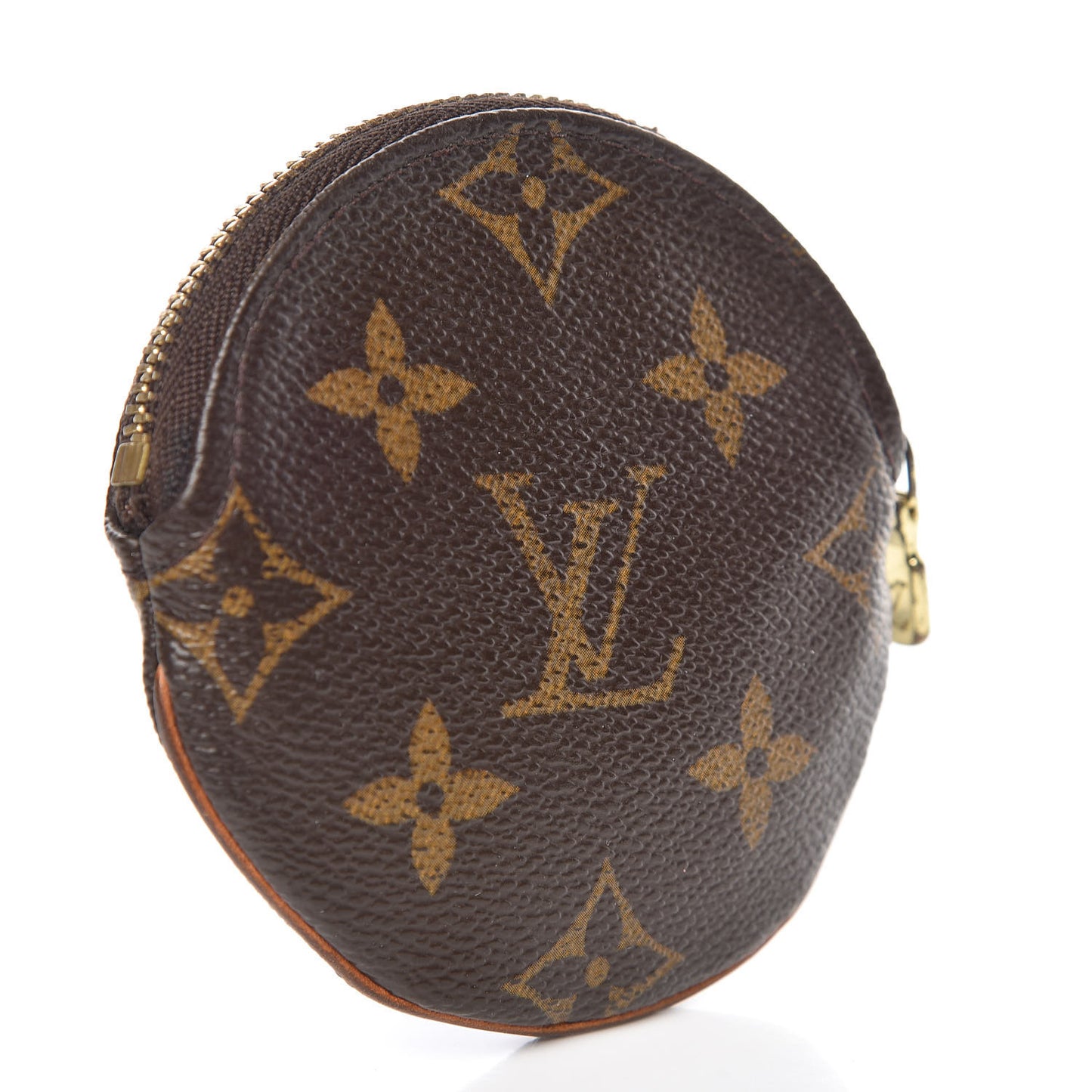 Monogram Round Coin Purse