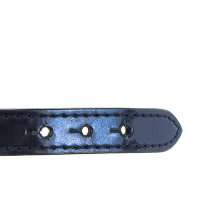 Bulgari Metallic Calfskin Serpenti Forever Bracelet L Denim Sapphire 7 of 7