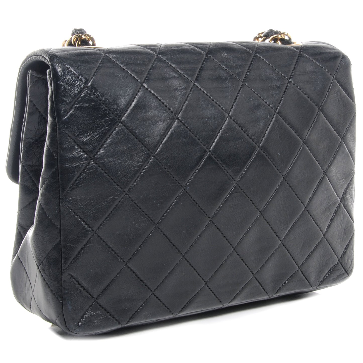 Lambskin Mini Flap Black