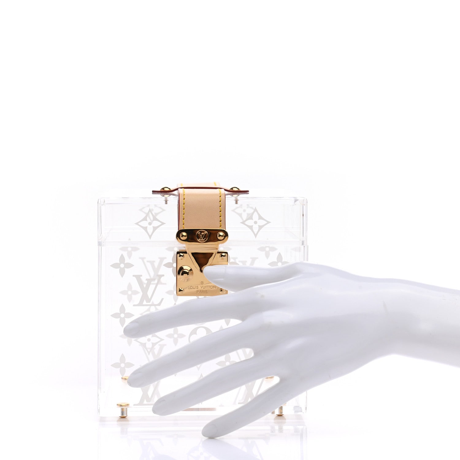 Louis Vuitton Transparent Plexiglass Cube Scott Box 2 of 8