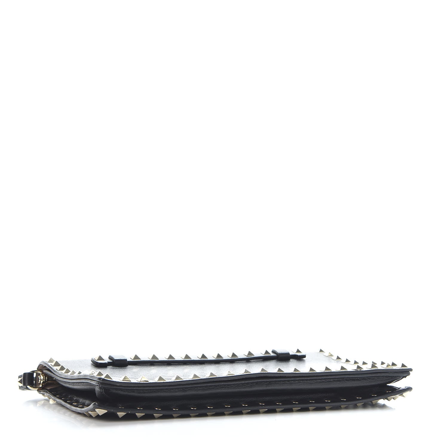 Valentino Garavani Nappa Rockstud Wristlet Clutch Black 3 of 9