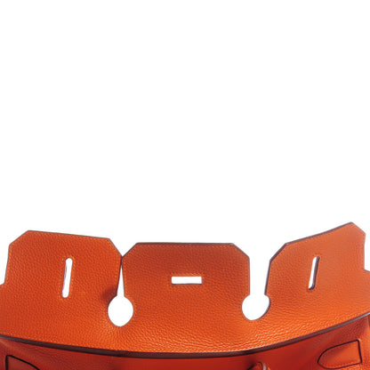 Hermes Taurillon Clemence JPG Birkin 42 Orange 12 of 21