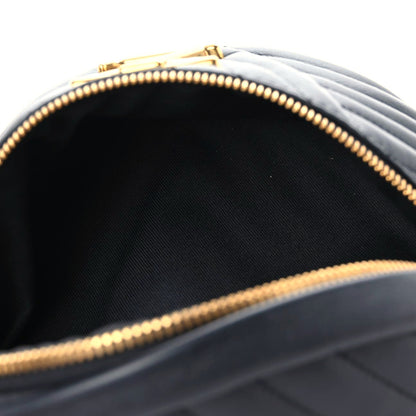 Louis Vuitton Calfskin Quilted New Wave Bumbag Black 5 of 9
