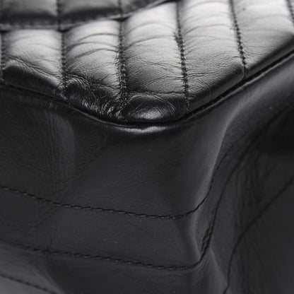 Chanel Aged Calfskin Chevron Quilted 2.55 Reissue 226 So Black 14 of 16