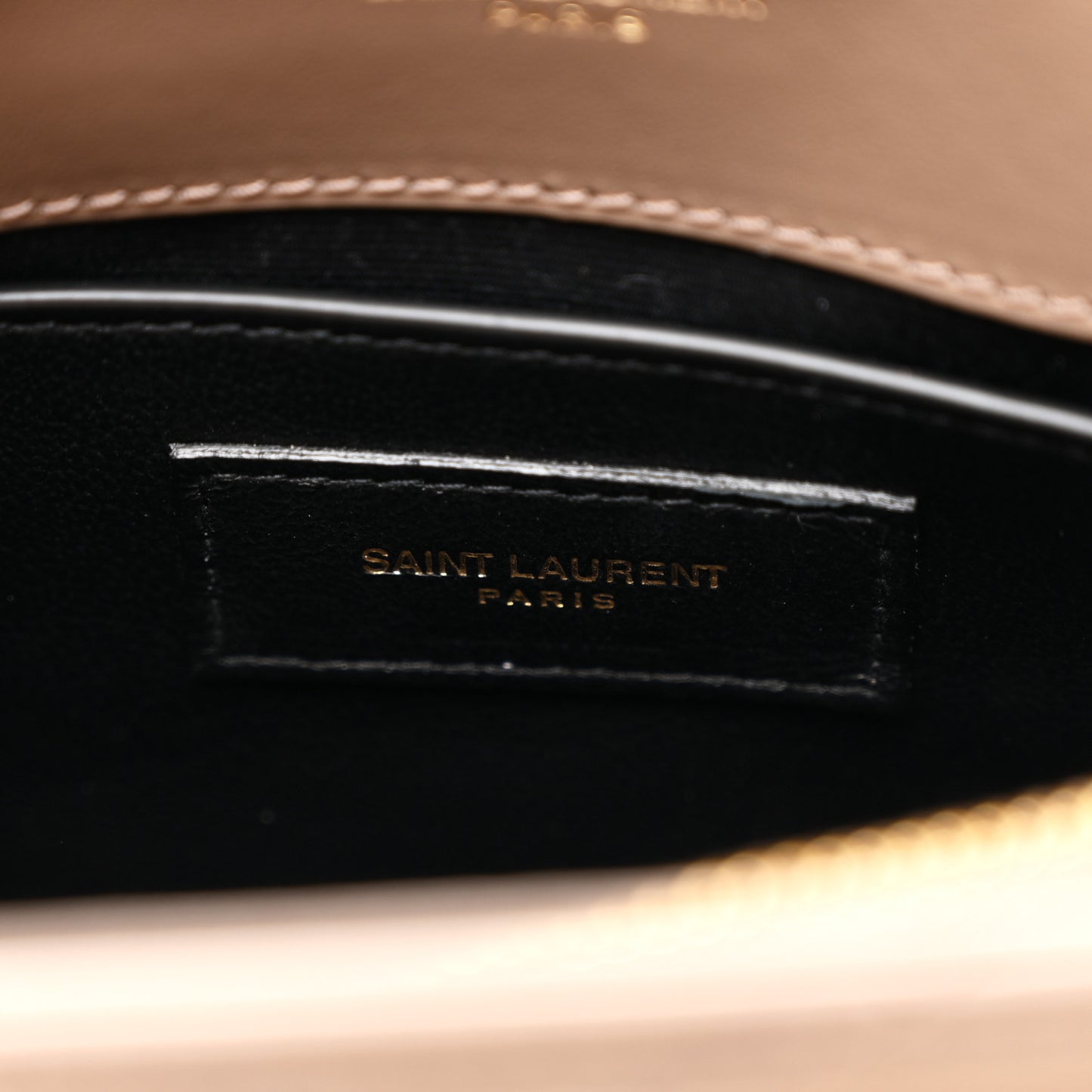 Calfskin Y Quilted Monogram Small Loulou Chain Satchel Taupe