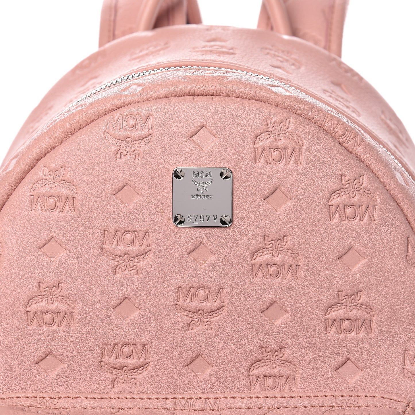 Calfskin Ottomar Monogram Small Backpack Pink