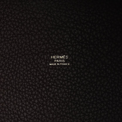 Hermes Taurillon Clemence Picotin Lock 18 PM Rouge Sellier 6 of 10