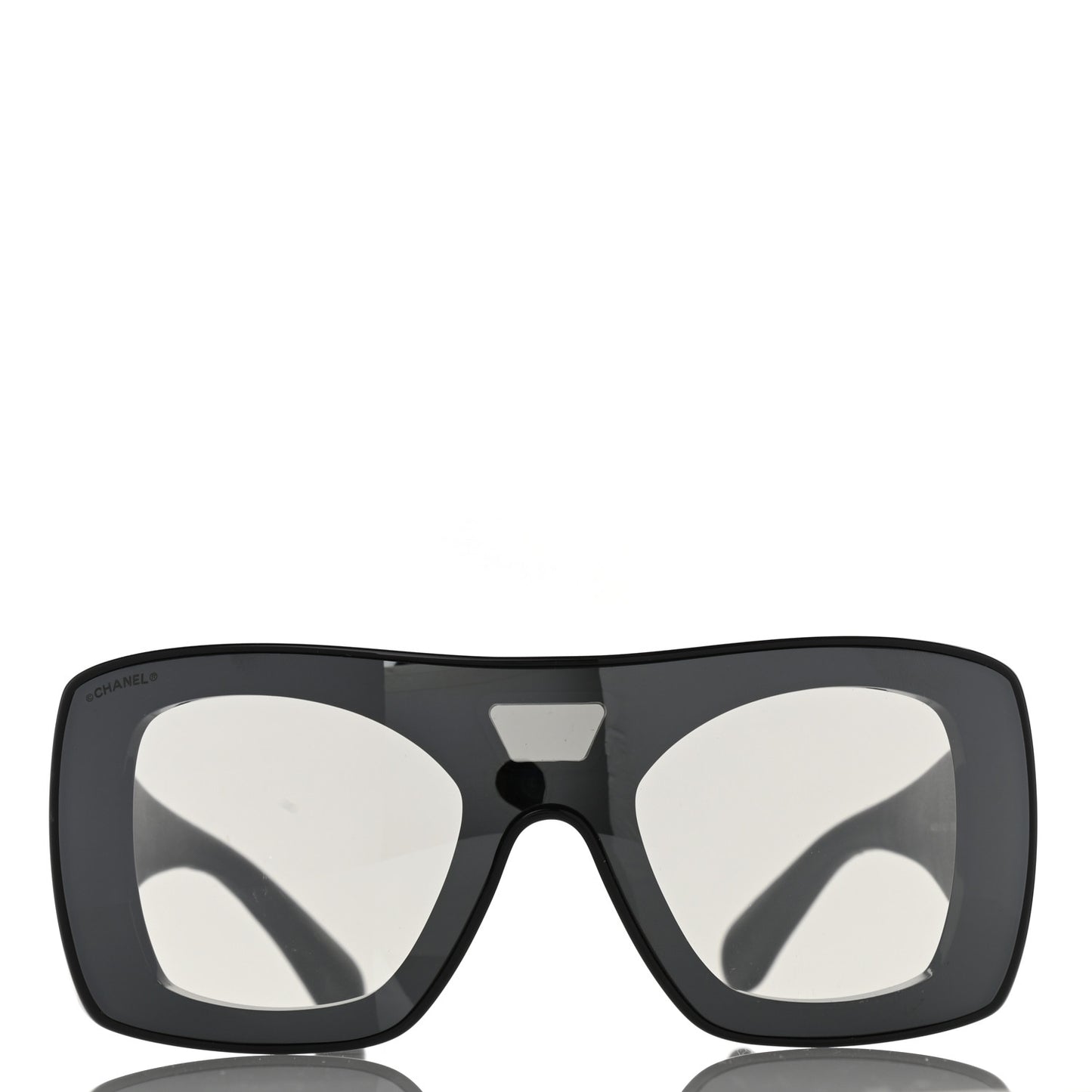 Lambskin Shield Quilted Sunglasses 71267 Black
