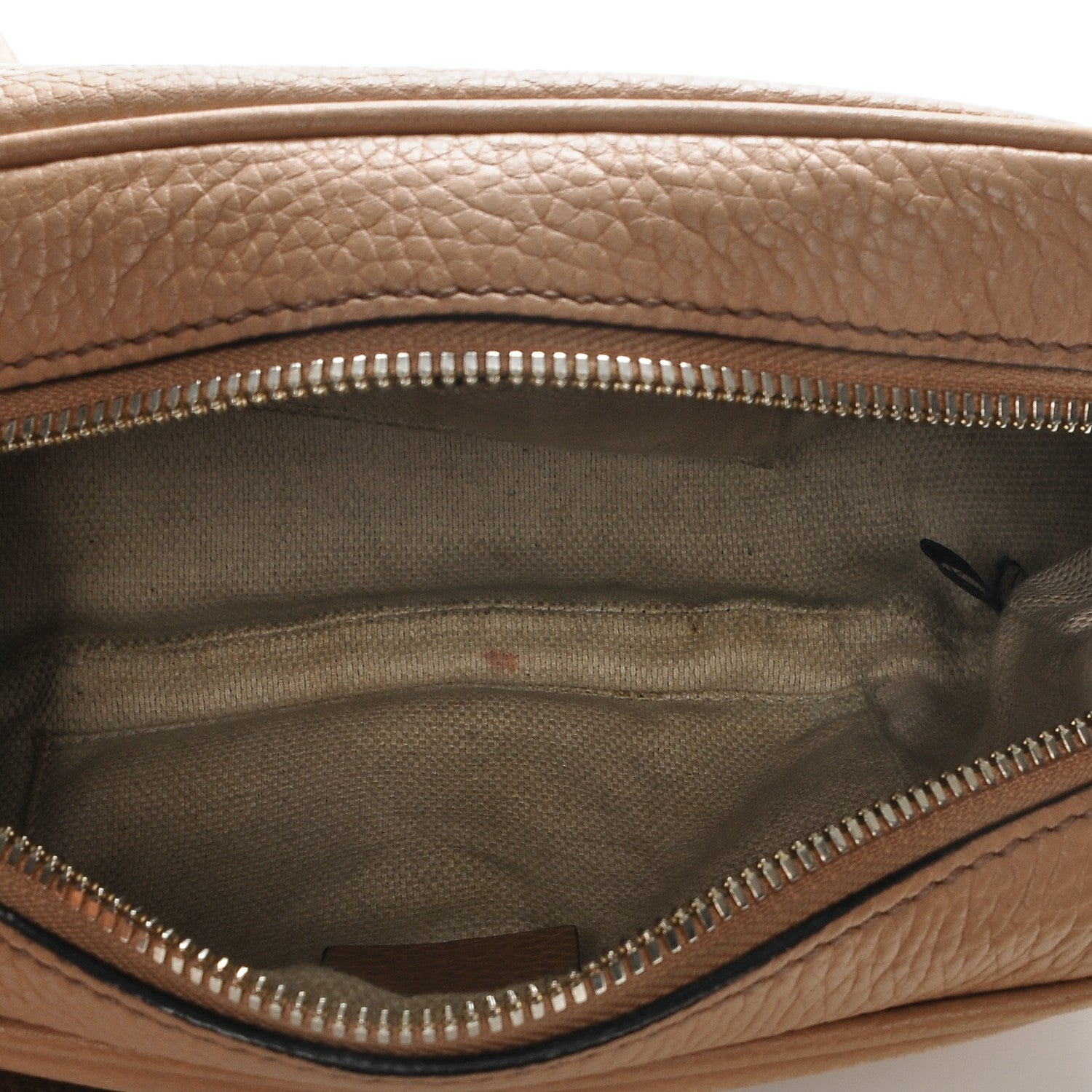 Gucci Pebbled Calfskin Small Soho Disco Bag Rose Beige 5 of 7