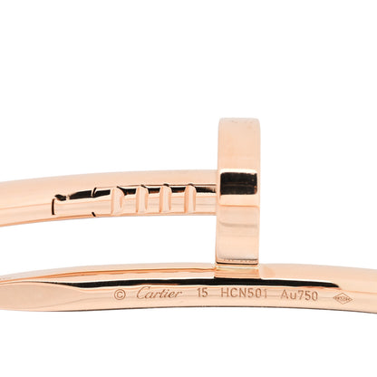 Cartier 18K Pink Gold Juste Un Clou Bracelet 15 3 of 4